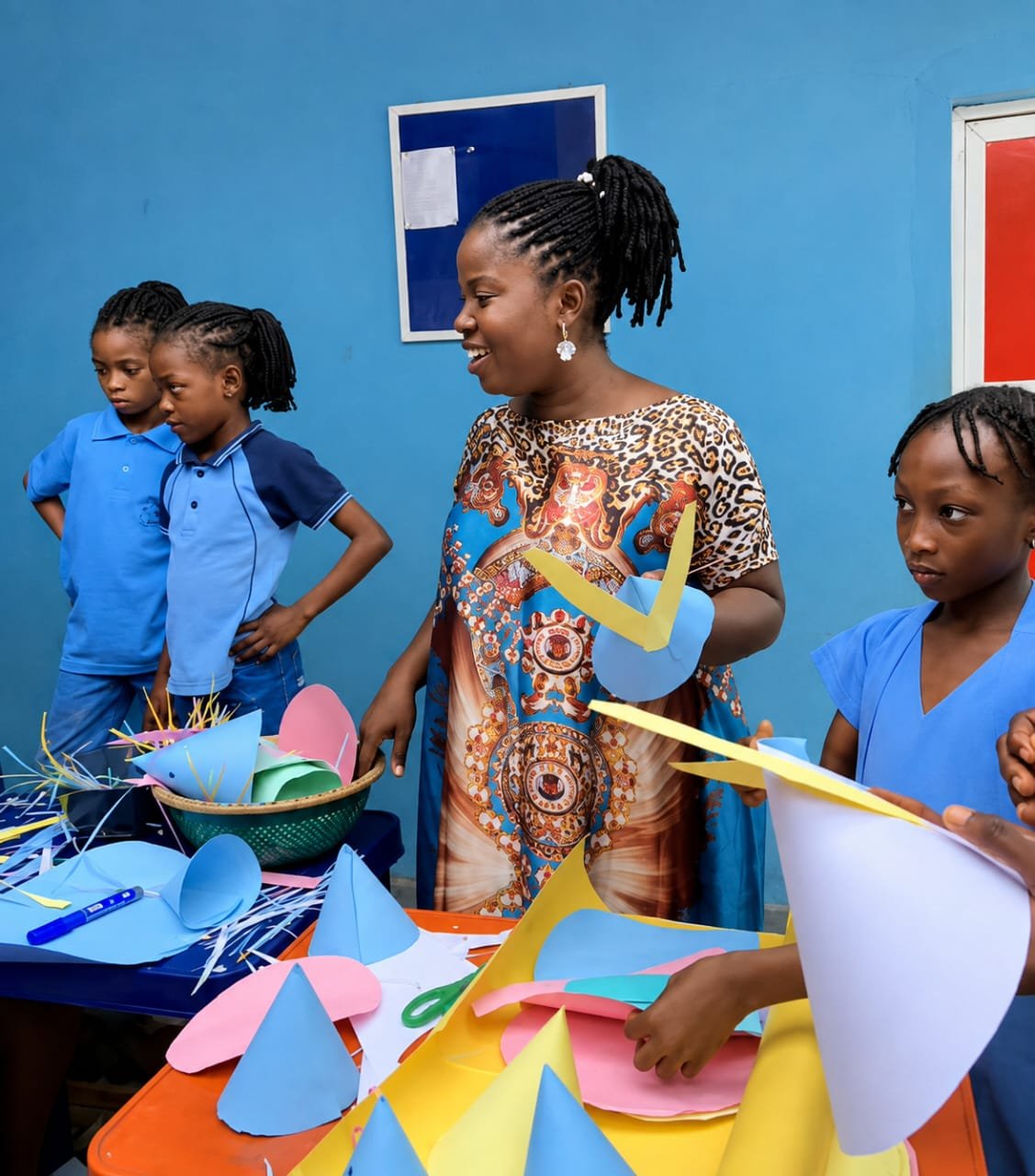 Students at Iretope Academy